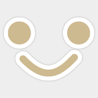 Smiling Minifig Face Sticker